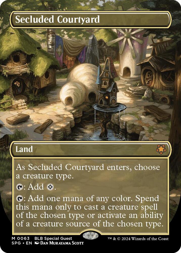 Secluded Courtyard - Land