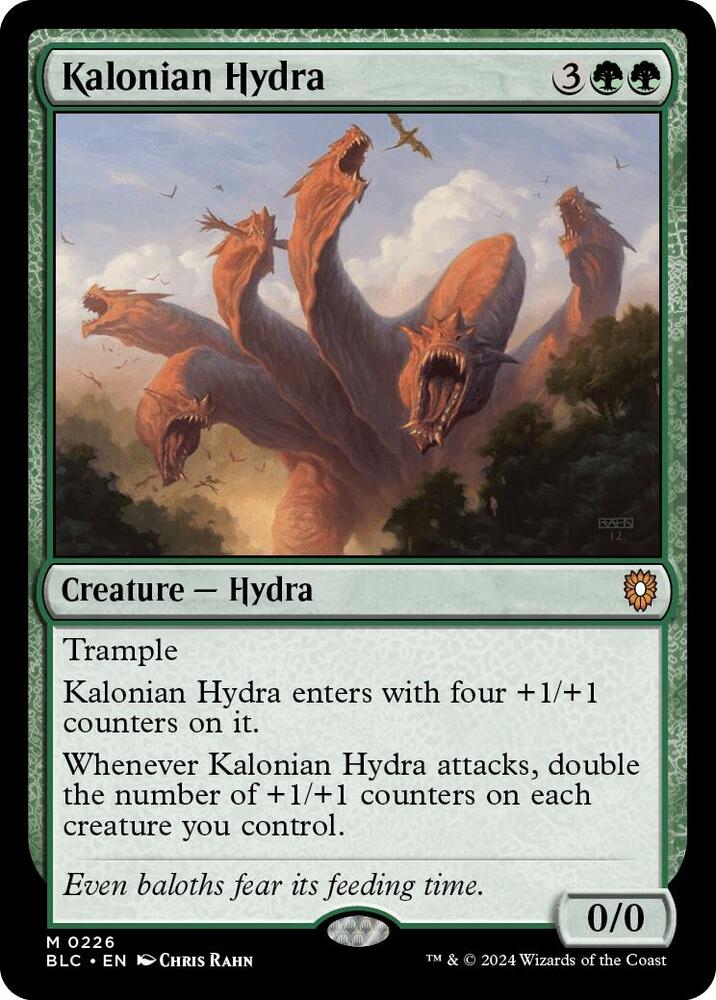Kalonian Hydra - Creature - Green