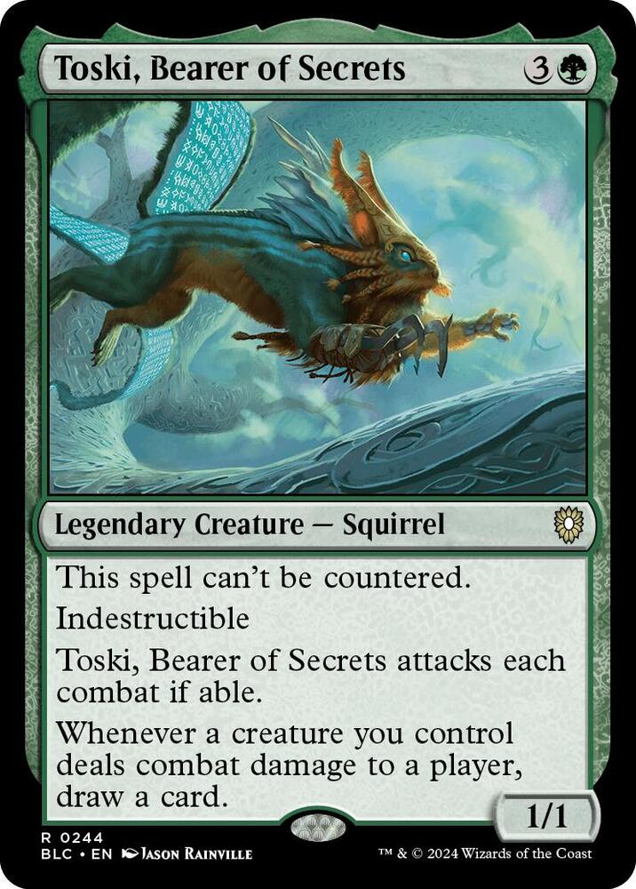 Toski, Bearer of Secrets - Green