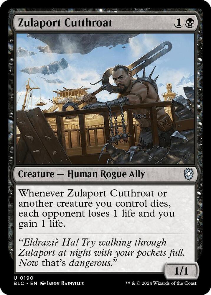 Zulaport Cutthroat - Black