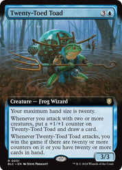 Twenty-Toed Toad - Blue