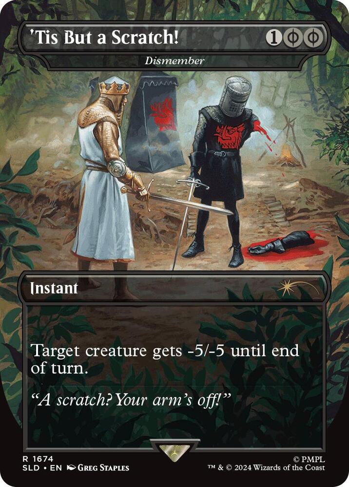 'Tis But a Scratch! - Dismember - Black