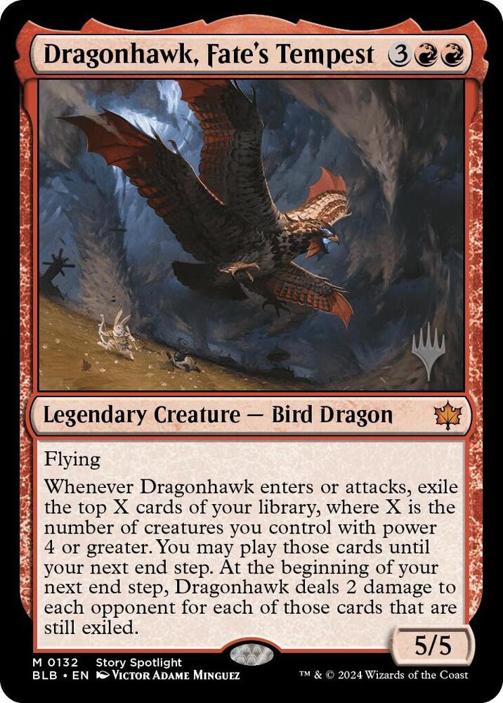 Dragonhawk, Fate's Tempest - Red