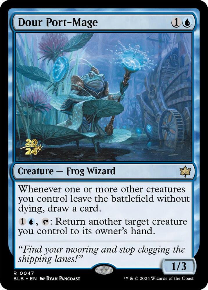 Dour Port-Mage - Blue