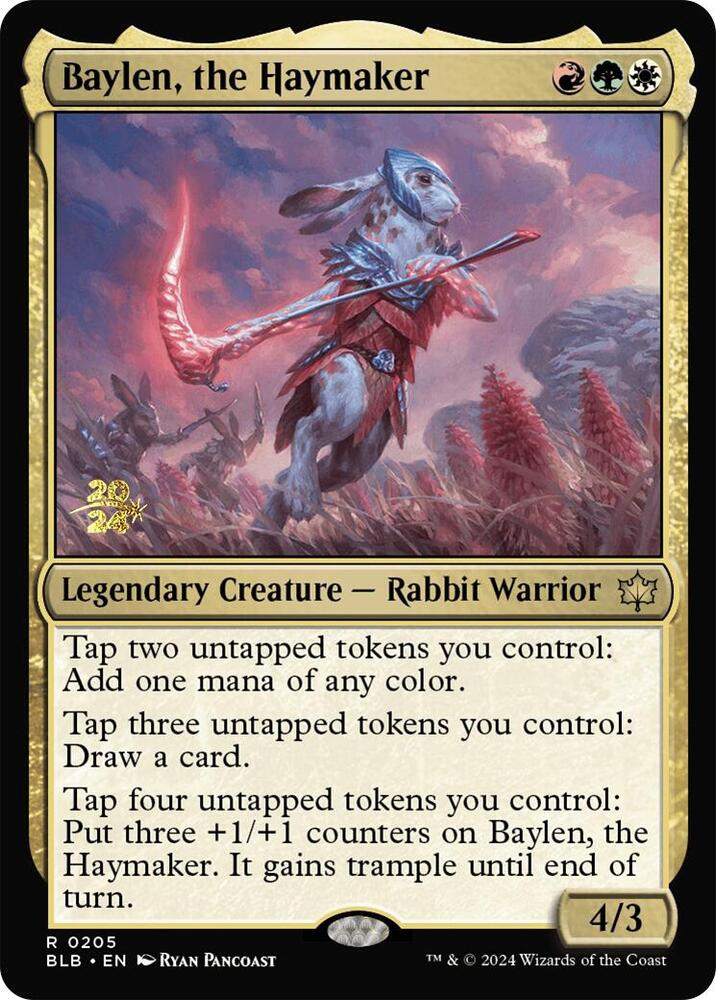 Baylen, the Haymaker - Red/Green/White