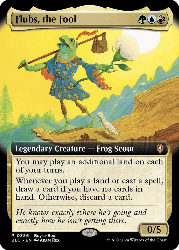 Flubs, the Fool - Multicolor