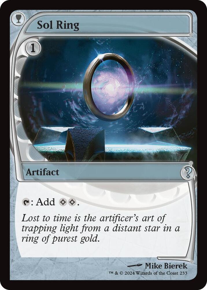 Sol Ring - Artifact - Staple