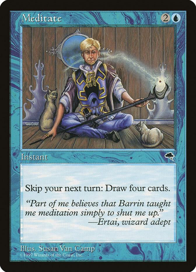 Meditate - Blue