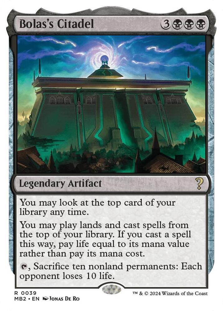 Bolas's Citadel - Black