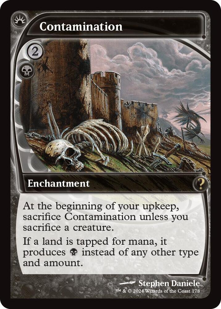 Contamination - Black