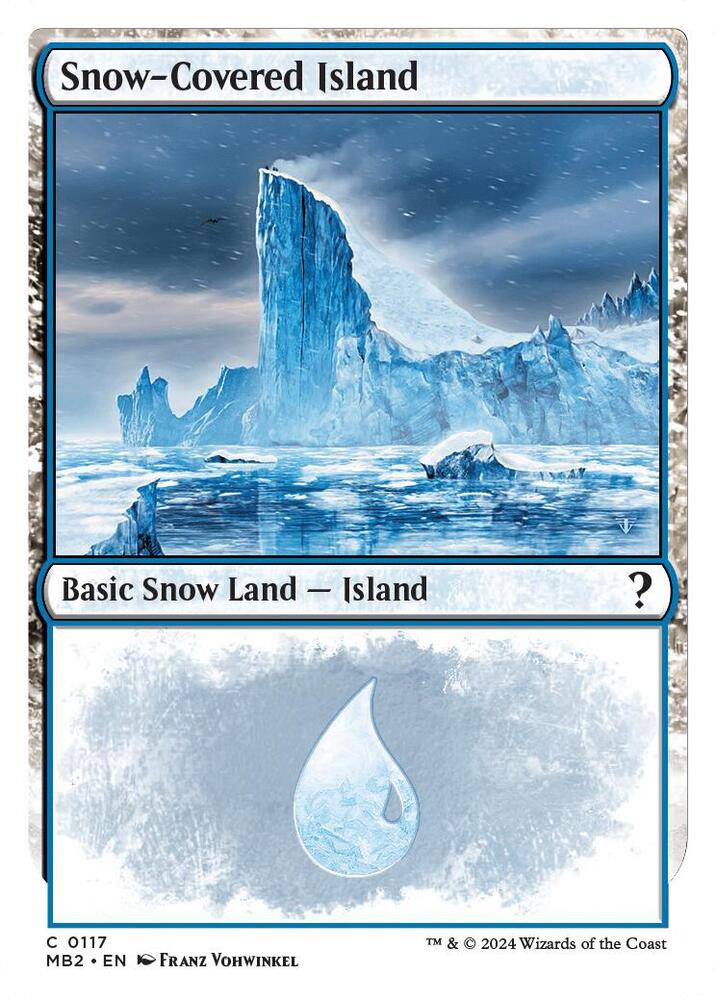Snow-Covered Island - Land