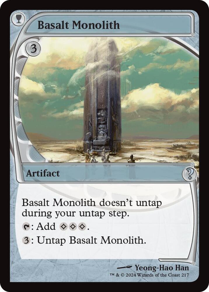 Basalt Monolith - Artifact