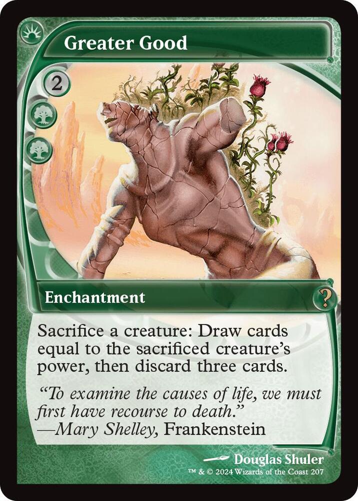 Greater Good - Green