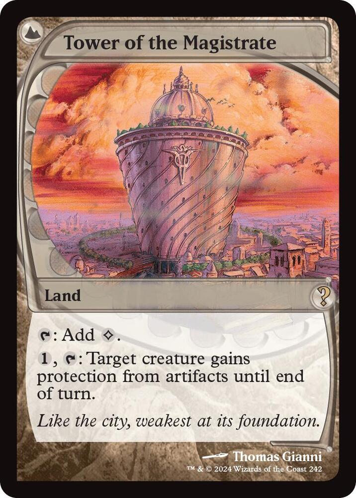 Tower of the Magistrate - Land