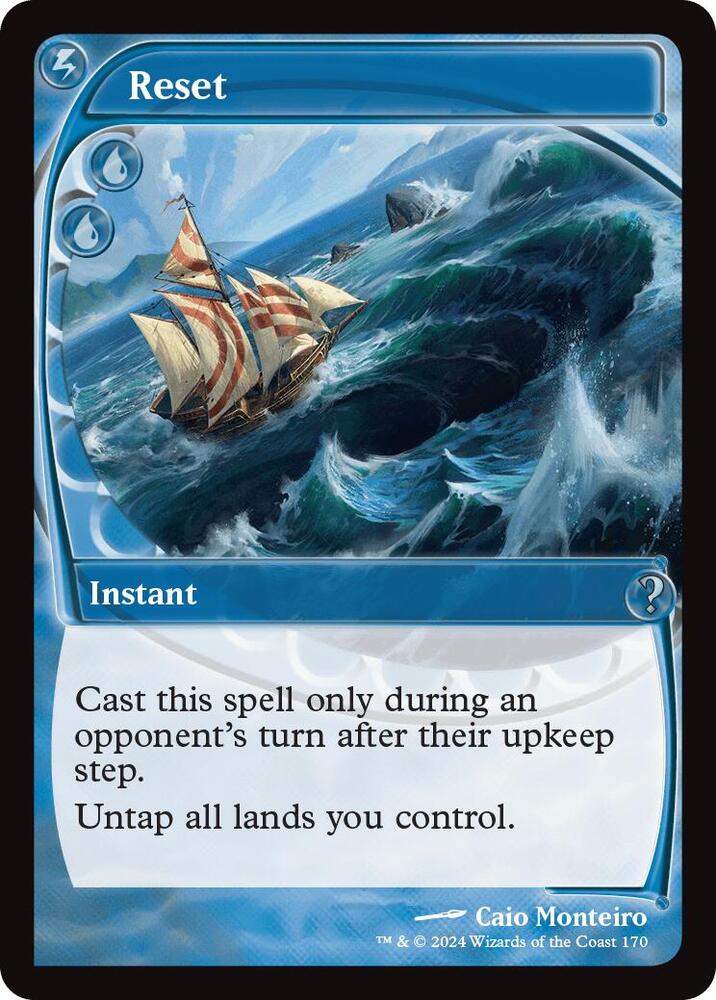 Reset - Blue