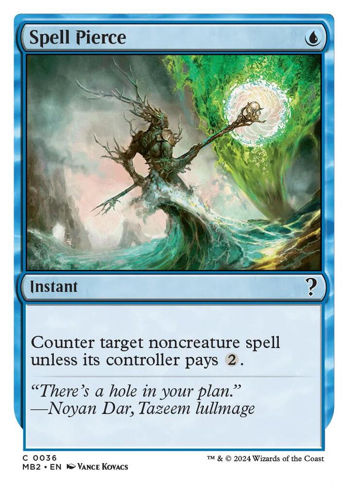 Spell Pierce - Blue