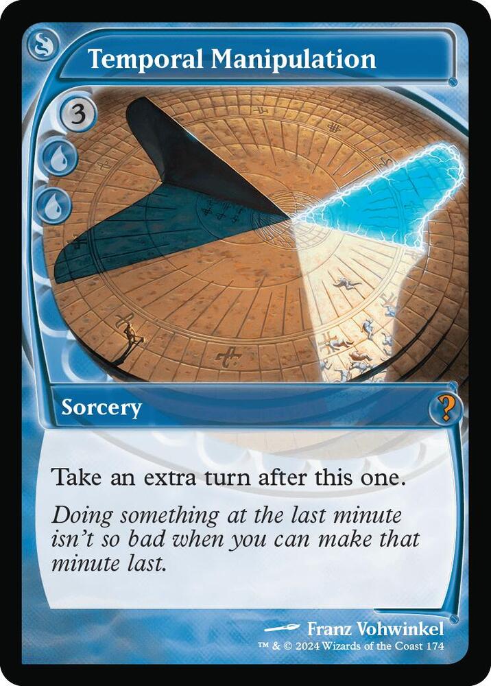 Temporal Manipulation - Blue