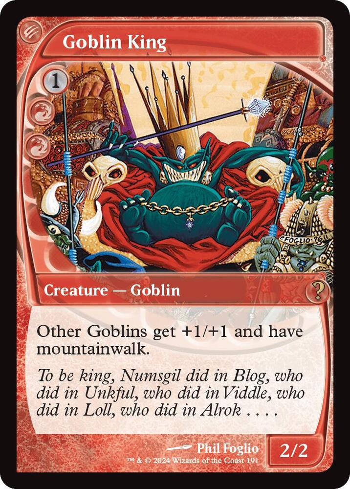 Goblin King - Red