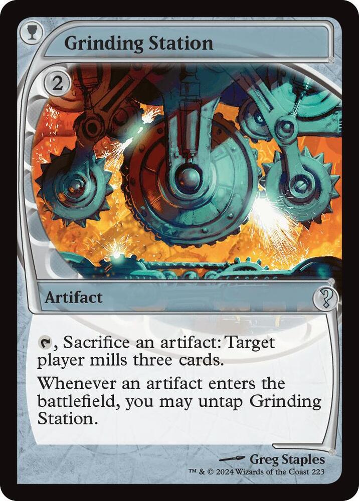 Grinding Station - Artifact