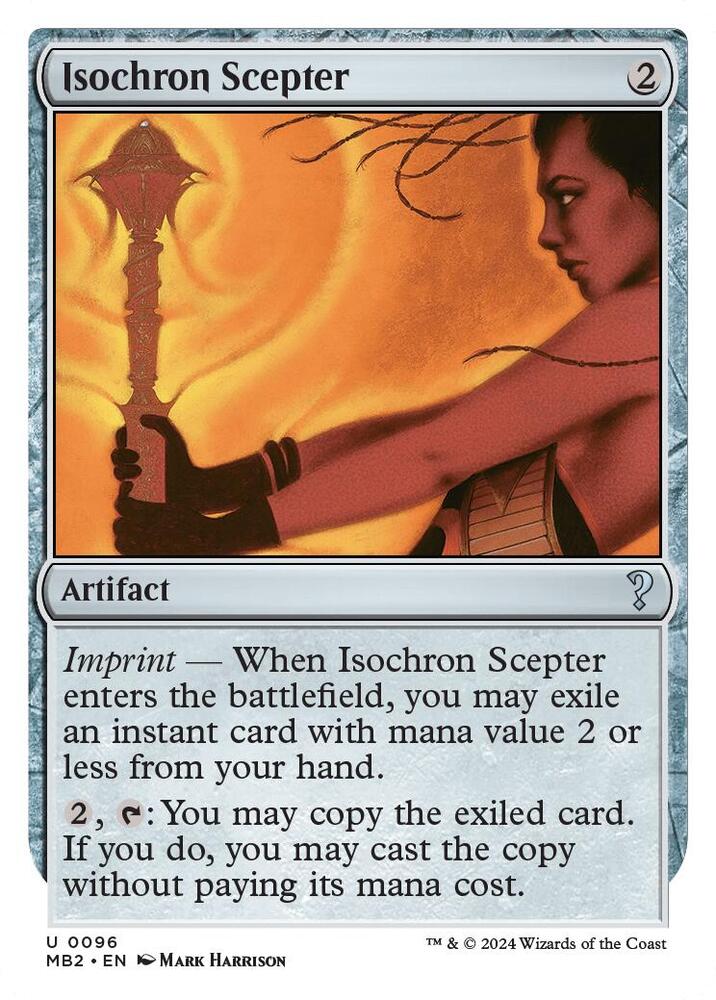 Isochron Scepter - Artifact
