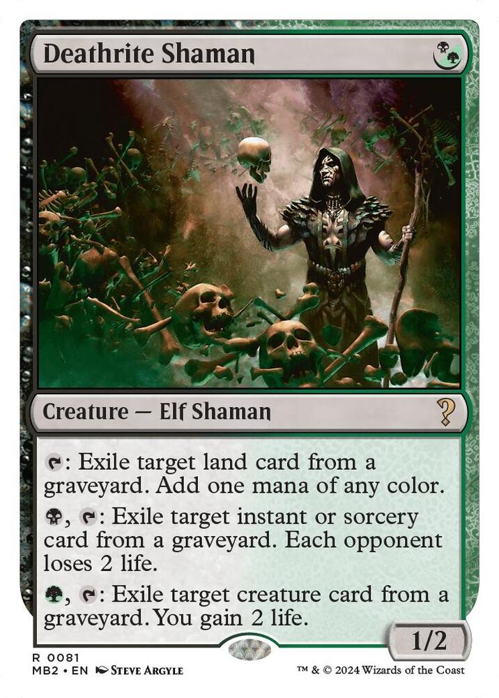 Deathrite Shaman - Black/Green