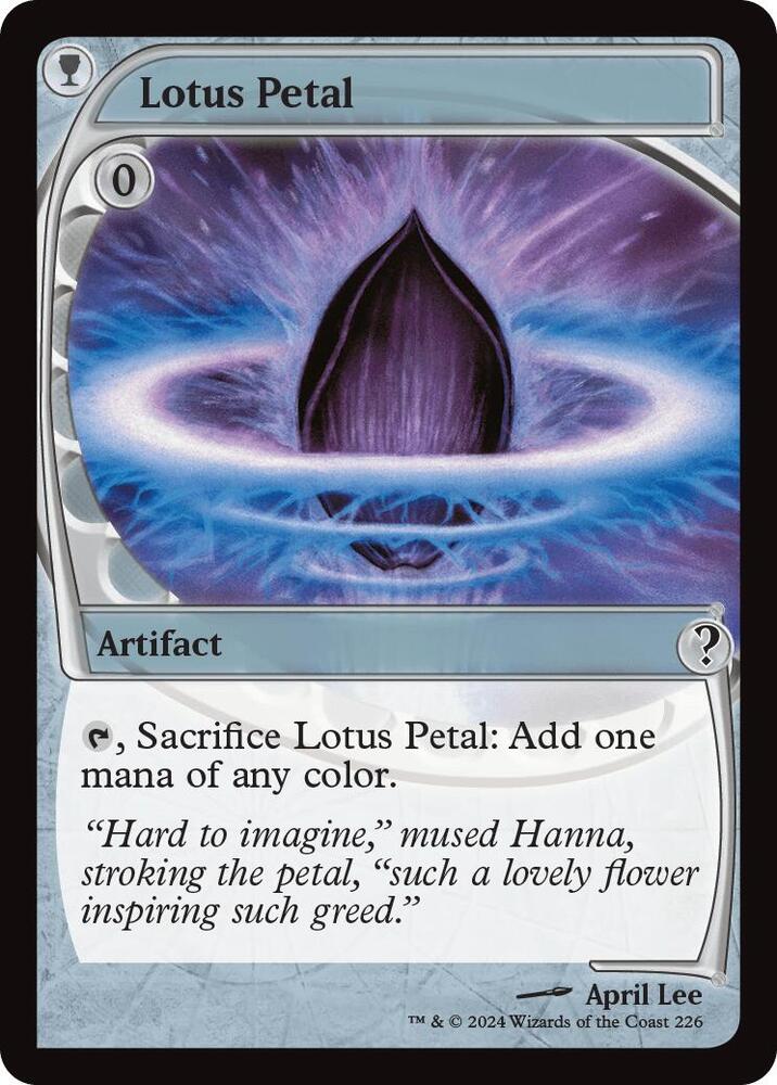 Lotus Petal - Artifact