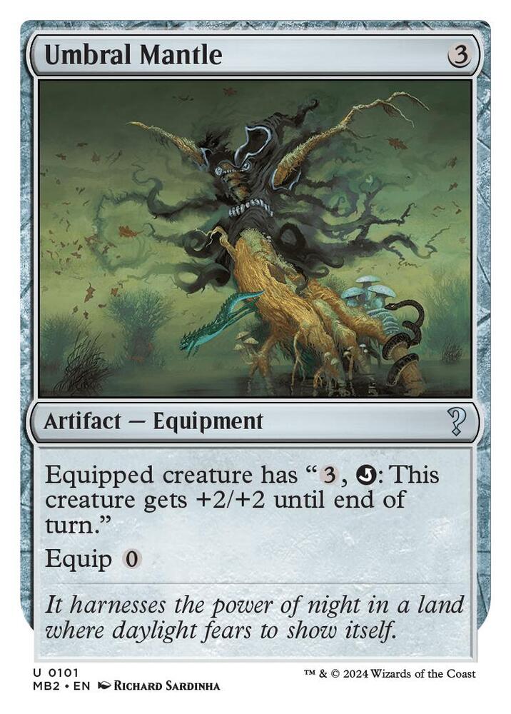Umbral Mantle - Artifact - Staple