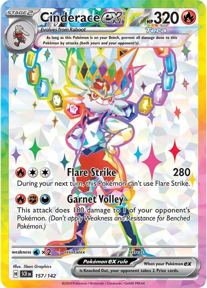 Cinderace EX - Fire