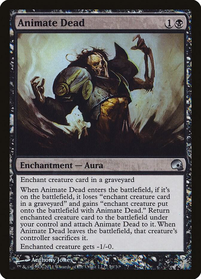 Animate Dead - Black - Staple