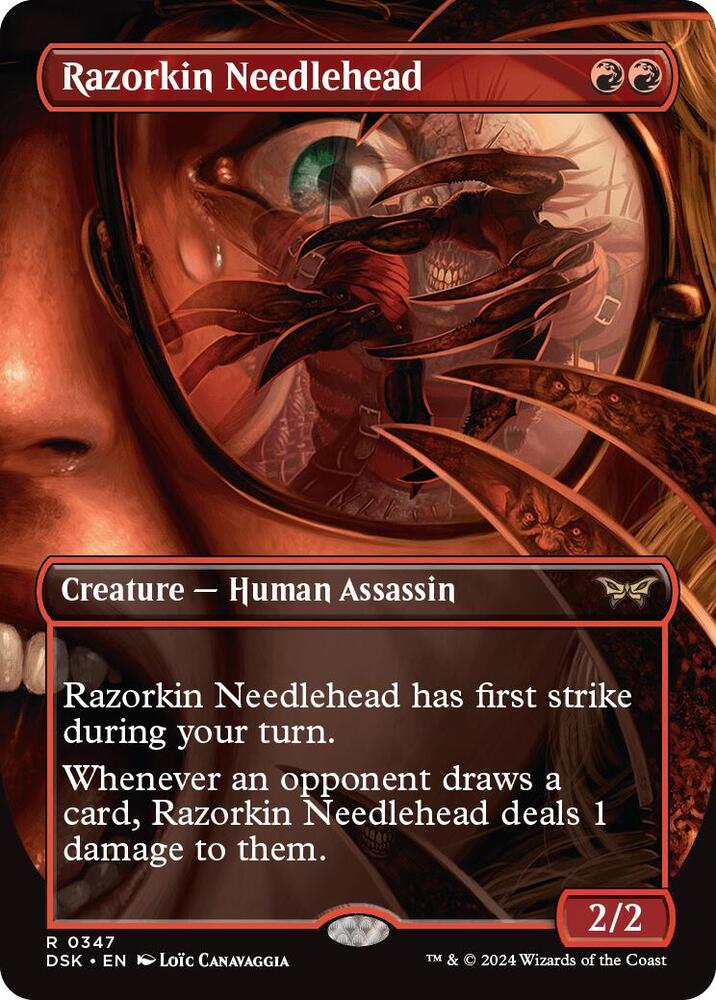 Razorkin Needlehead - Red