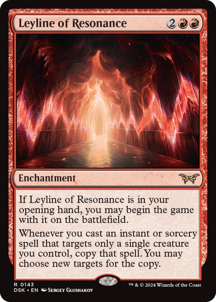 Leyline of Resonance - Red