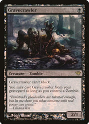 Gravecrawler - Creature - Zombie - Black