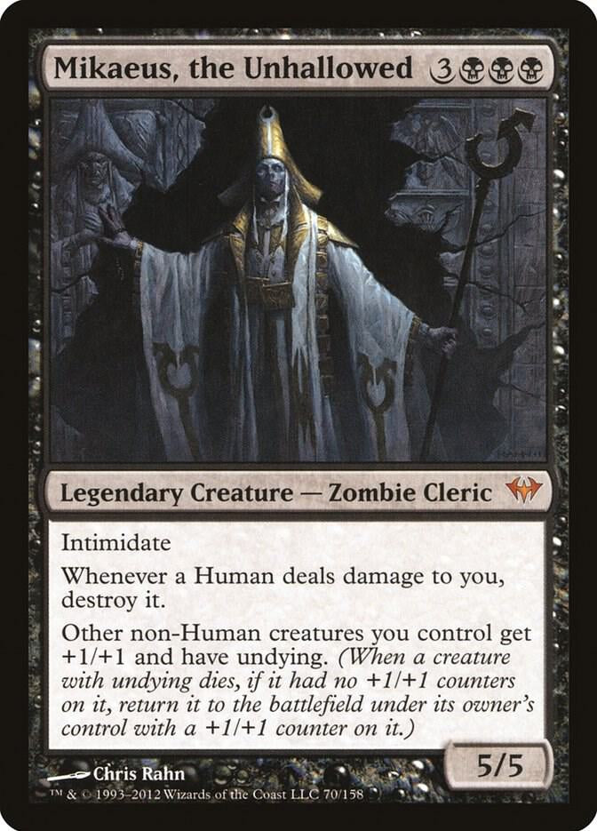 Mikaeus, the Unhallowed - Black