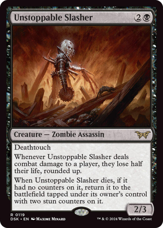 Unstoppable Slasher - Black