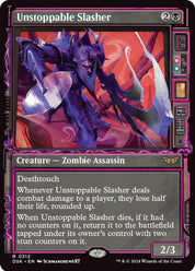 Unstoppable Slasher - Black
