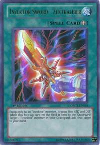 Inzektor Sword -Zektkaliber - Yugioh - Spell Card