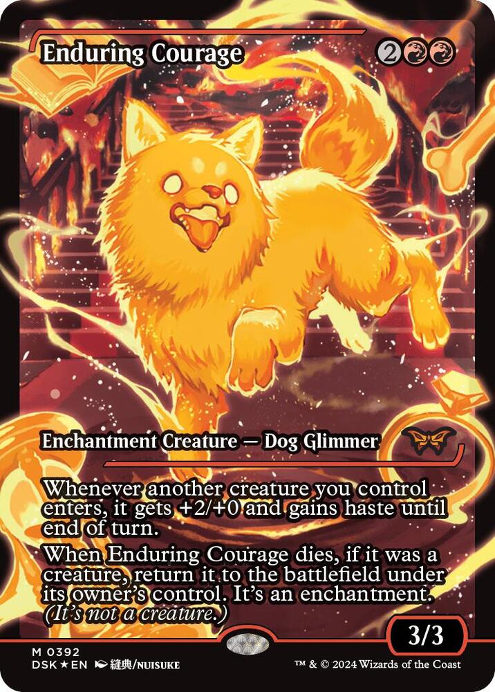 Enduring Courage - Red
