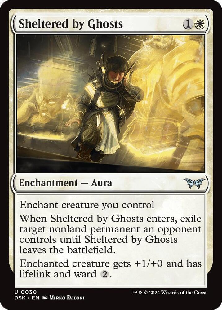Sheltered by Ghosts - White