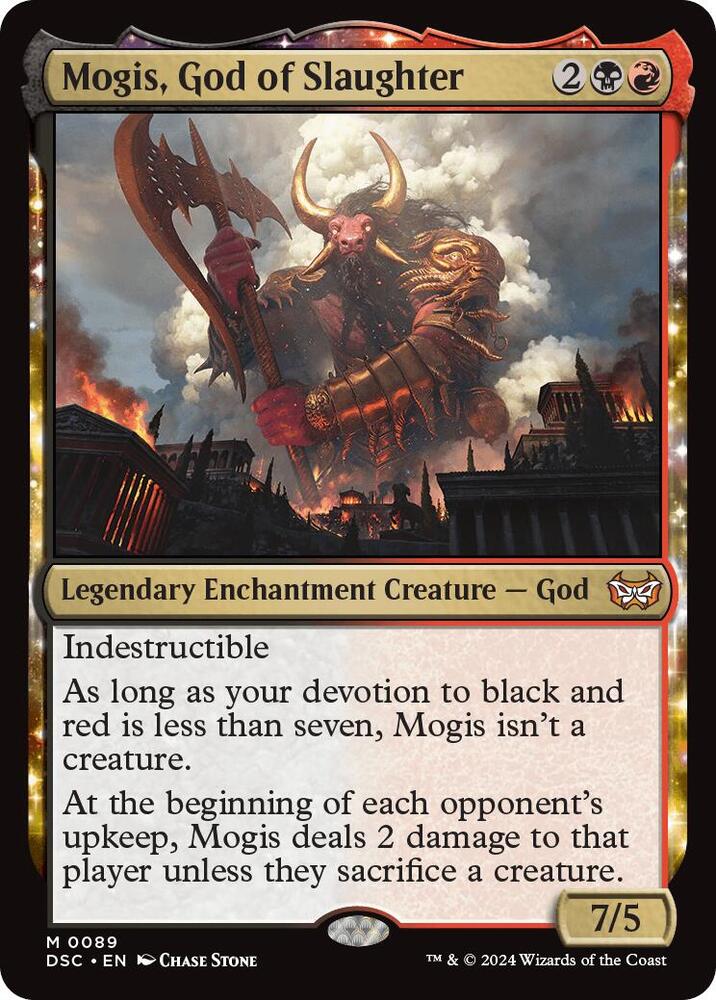 Mogis, God of Slaughter - Black/Red