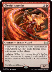 Gleeful Arsonist - Red