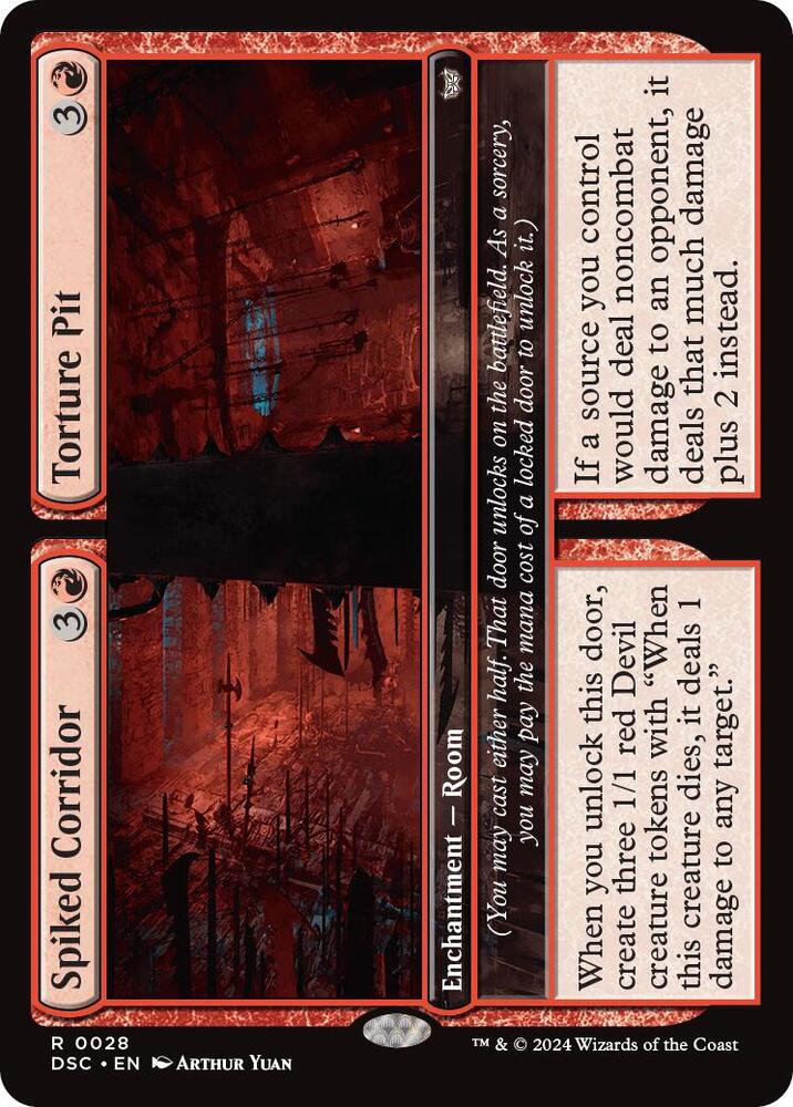 Spiked Corridor // Torture Pit  - Red