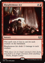 Blasphemous Act - sorcery - Red - Staple