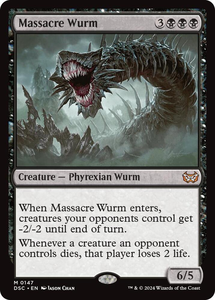 Massacre Wurm - Black