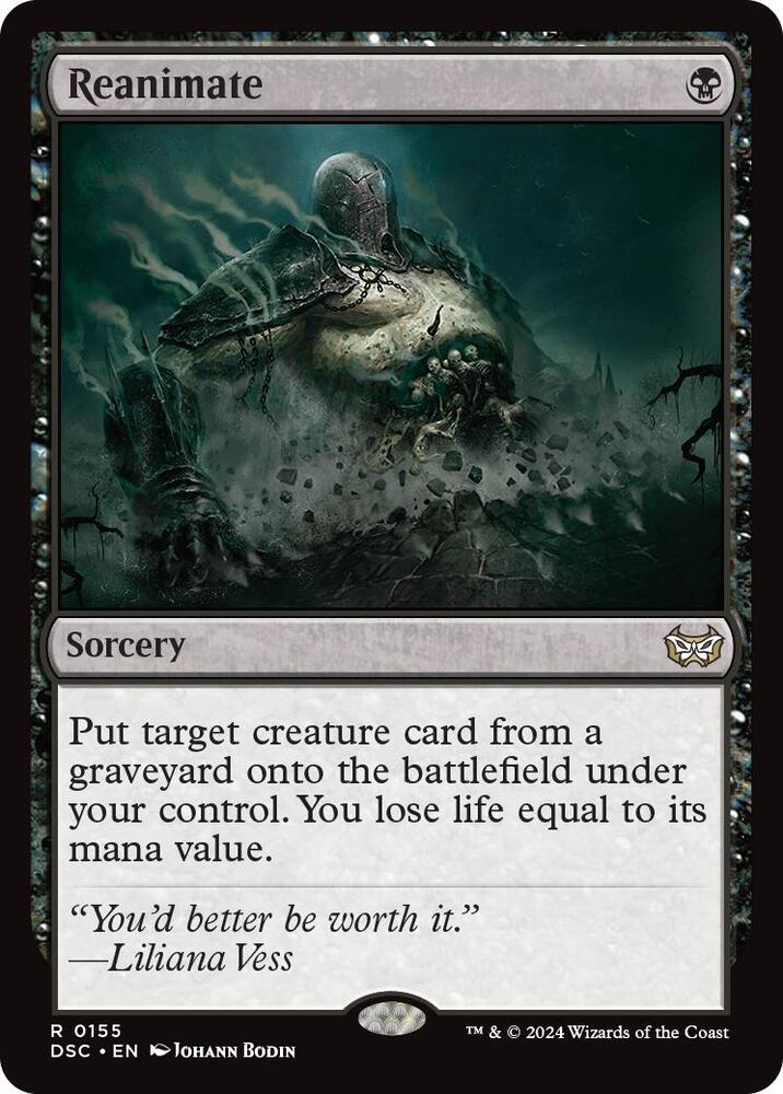 mtg best cards to reanimate Reanimate Commander Collection: Black (CC2) #5 Scryfall Magic: The Gathering Search