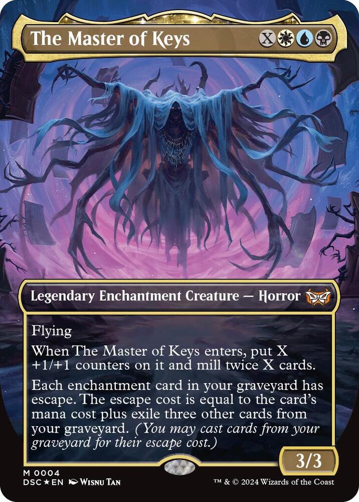 The Master of Keys - White/Blue/Black