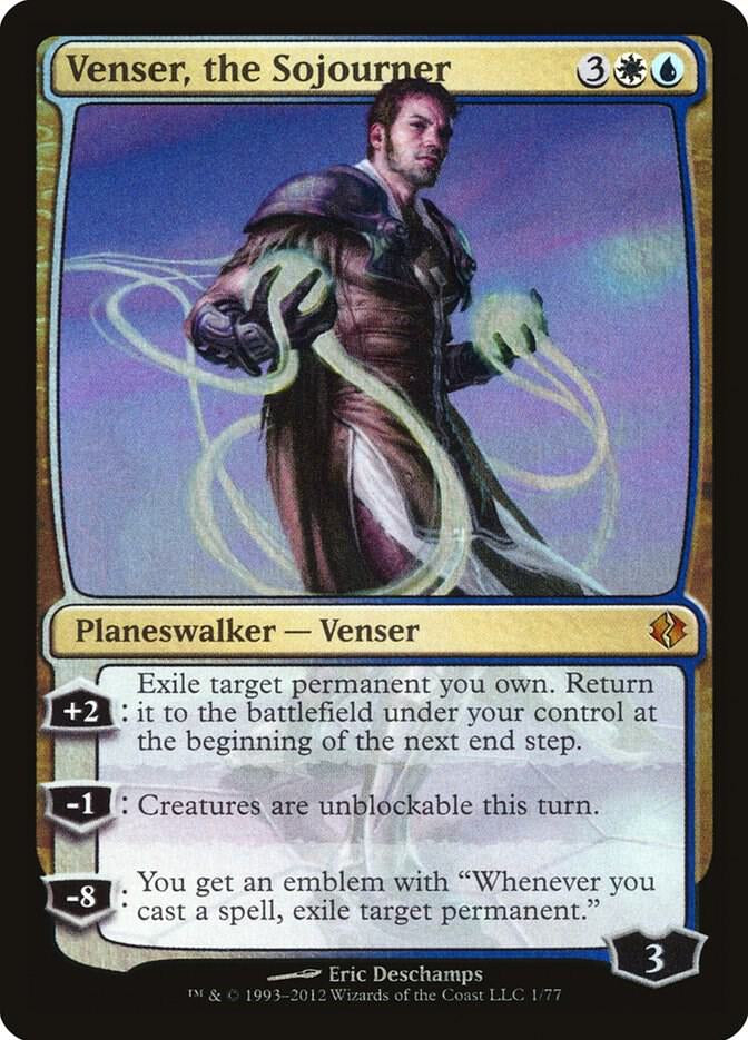 Venser, the Sojourner - White/Blue