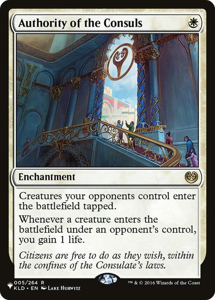 Authority of the Consuls - White
