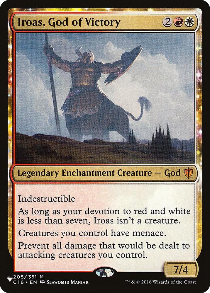 Iroas, God of Victory - Red/White