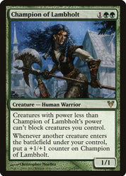 Champion of Lambholt - Green