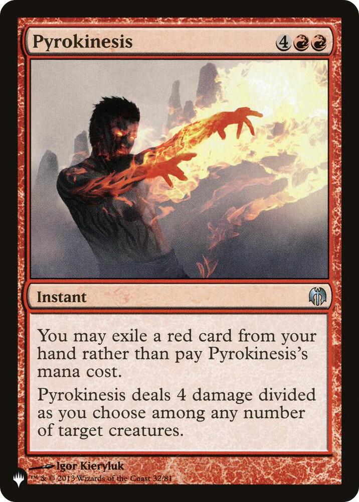 Pyrokinesis - Red